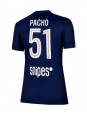 Paris Saint-Germain Willian Pacho #51 Replika Hemmakläder Dam 2025-26 Kortärmad